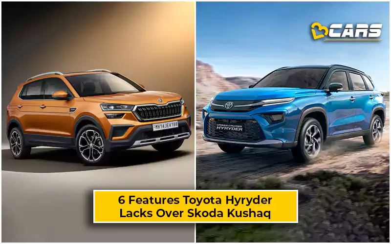Features Skoda Kushaq Gets Over Toyota Urban Cruiser Hyryder